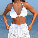 Adelaide - Elegantní bikiny z jemné hladké krajky