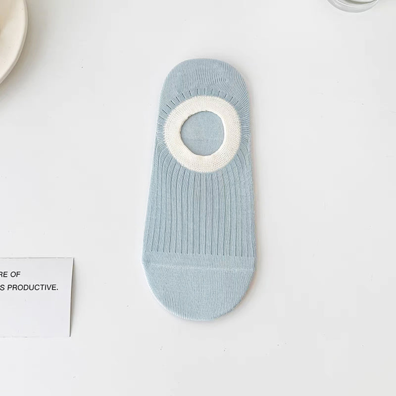Stylové ponožky s barevným blokovým designem