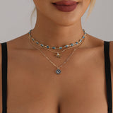Retro Bohemian Pendant Necklace