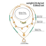 Retro Bohemian Pendant Necklace