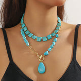 Retro Bohemian Pendant Necklace