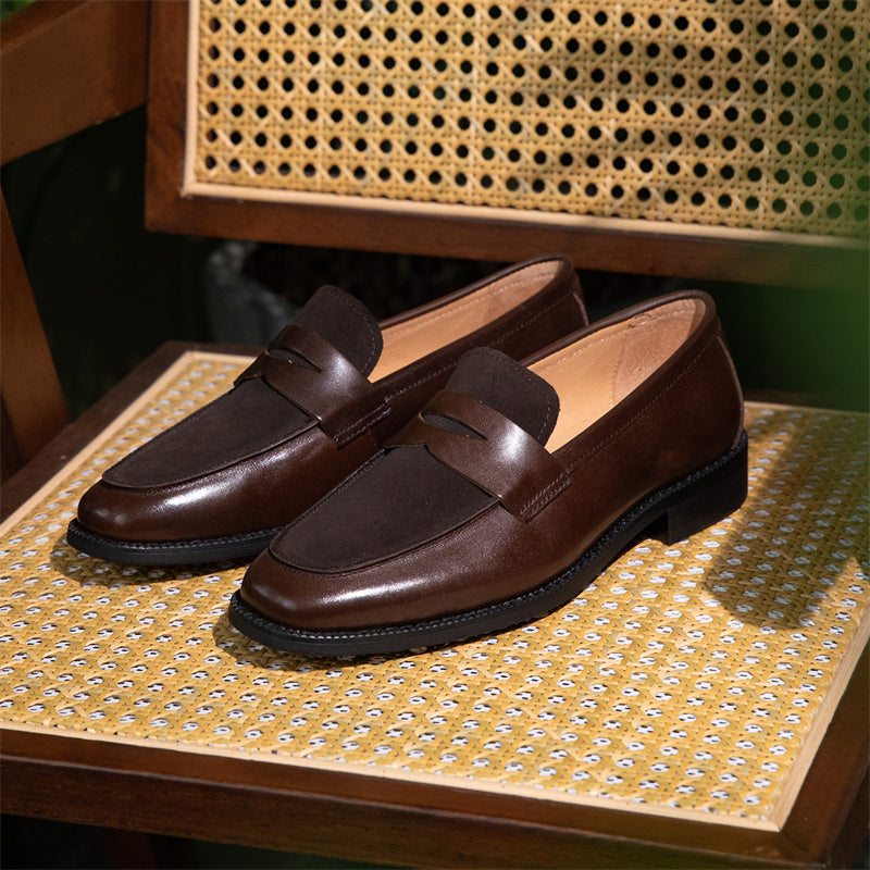 Penny Contrast Parisian Shoes