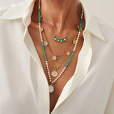 Retro Bohemian Pendant Necklace