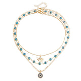 Retro Bohemian Pendant Necklace
