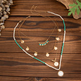 Retro Bohemian Pendant Necklace