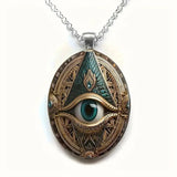 Retro Pendant Necklace