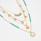Retro Bohemian Pendant Necklace