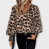 Joana - Elegantní leopardí blůza