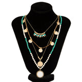 Retro Bohemian Pendant Necklace