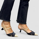 Florette - Stylové slingback boty