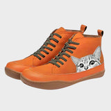 Kitty - Kožené boty pro fanoušky koček