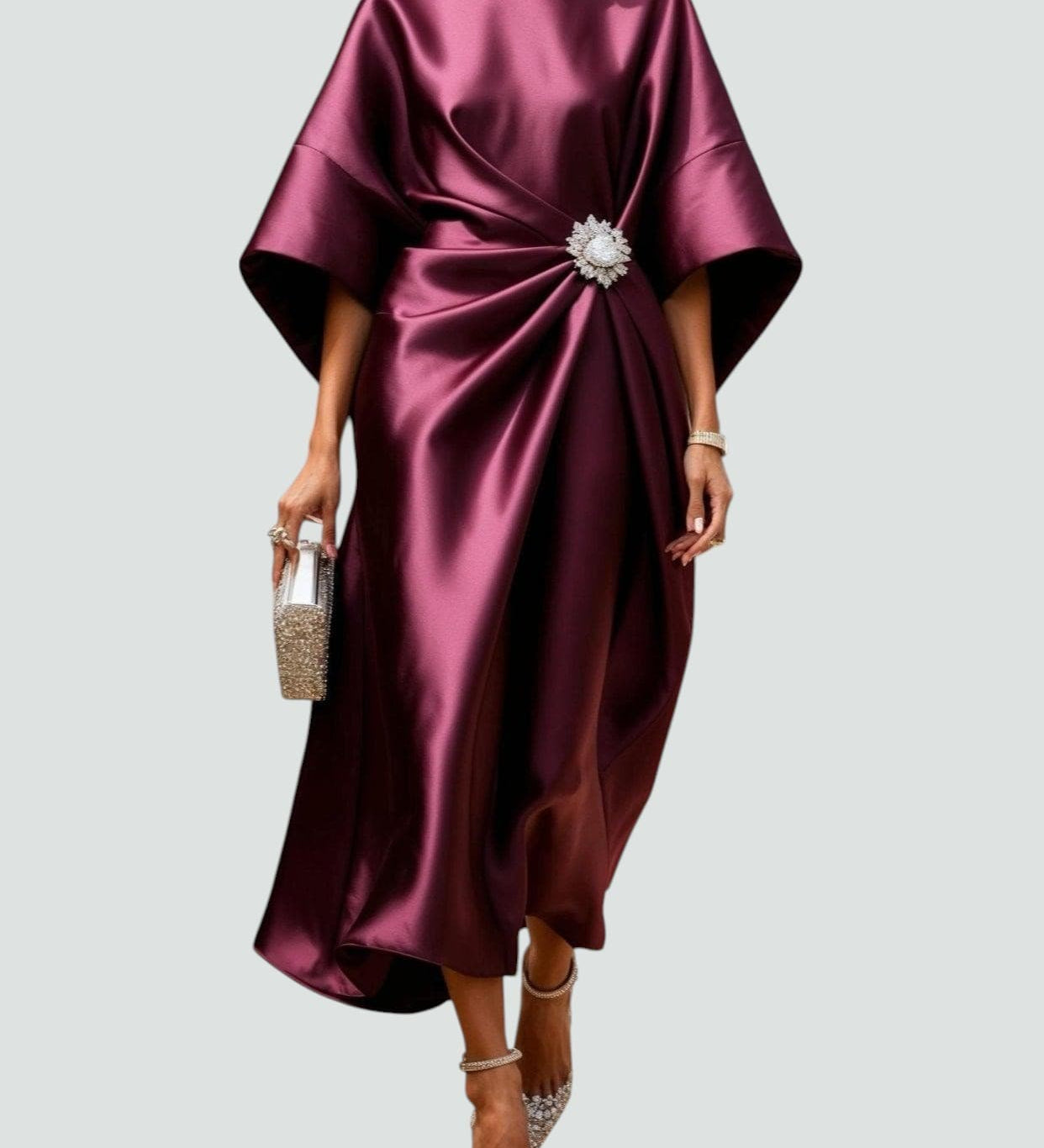 Anabela - Elegantní Dlouhé Gala Šaty