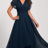 Helena - Elegantní Midi Šaty pro Formální Příležitosti
