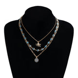 Retro Bohemian Pendant Necklace
