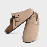 ST. BARTH Suede Clogs