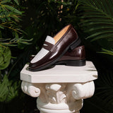Penny Contrast Parisian Shoes
