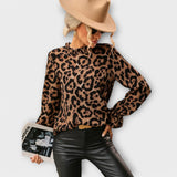 Queila - Leopard Print Blouse