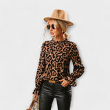 Queila - Leopard Print Blouse
