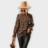 Queila - Leopard Print Blouse