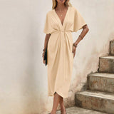 Caia - Envelope Midi Dress