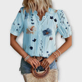 Emília - Blůza s V-výstřihem