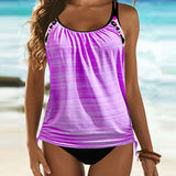 Augusta - Tankini s leopardím vzorem