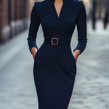 Iara - Stylové černé šaty