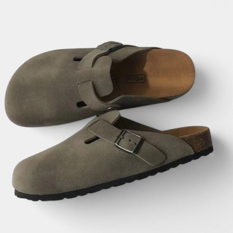 Unisex pohodlné dřeváky s nastavitelným páskem