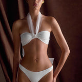 Sheryl Bow Bikini Spodní Díl v Slonovinové Barvě