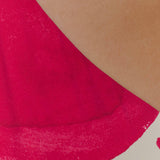 Marquise Bikini Top - Dragon Fruit Floral Print