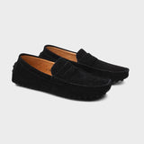 Semišové lodní loafers