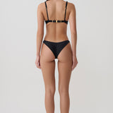 Černá Bikini Podprsenka Abra Apex