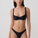 Černá Bikini Podprsenka Abra Apex