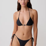 BLOSSOM Classic Triangle Bikini Top - Black