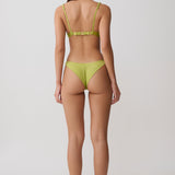 Clover Verde Brazilské Bikini Kalhotky