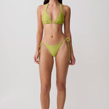 FERN Zelené Trojúhelníkové Bikiny
