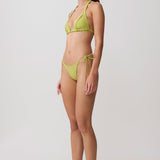 FERN Zelené Trojúhelníkové Bikiny