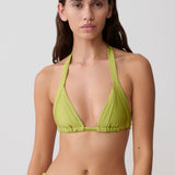 FERN Zelené Trojúhelníkové Bikiny