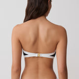 Bezramínkový bikiny set BRIAR - Černá a Bílá