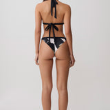 Isla Ivory Květinové Tisk Brazilské Bikini Spodní - Velkorysý Design