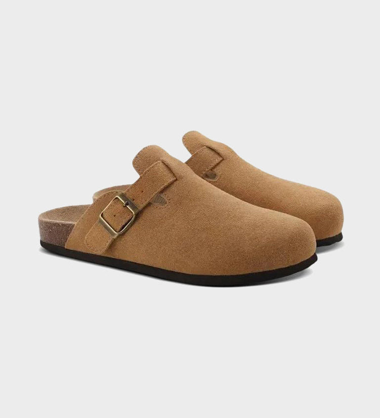 ST. BARTH Suede Clogs