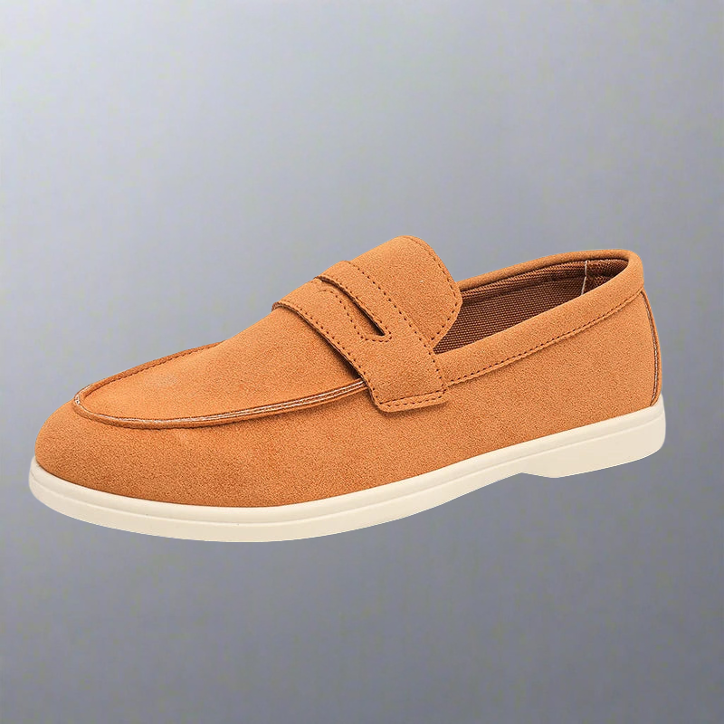 Velvet Suede Loafers by Sant-Antonio
