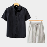 Letní set s krátkým rukávem Dolce Vita - Černá/Beige