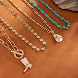 Retro Bohemian Pendant Necklace