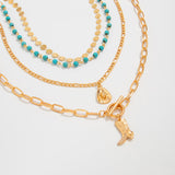 Retro Bohemian Pendant Necklace