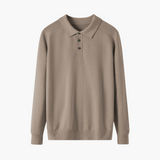 100% Prémiová Vlněná Polo Košile