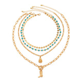 Retro Bohemian Pendant Necklace
