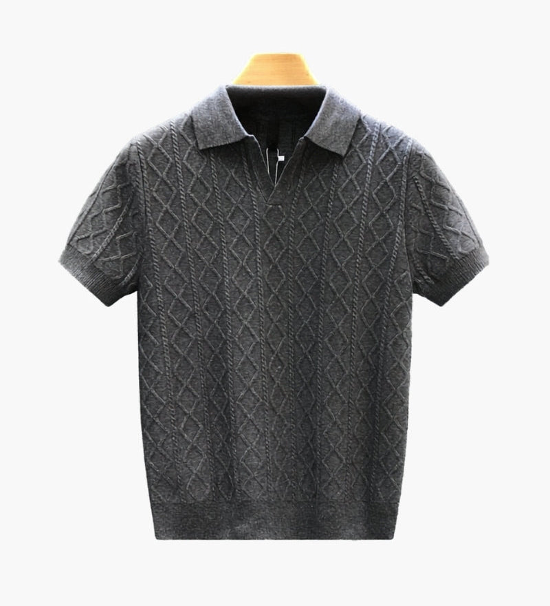 Signature Polo s Texturovaným Pletením