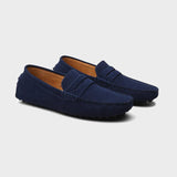 Semišové lodní loafers