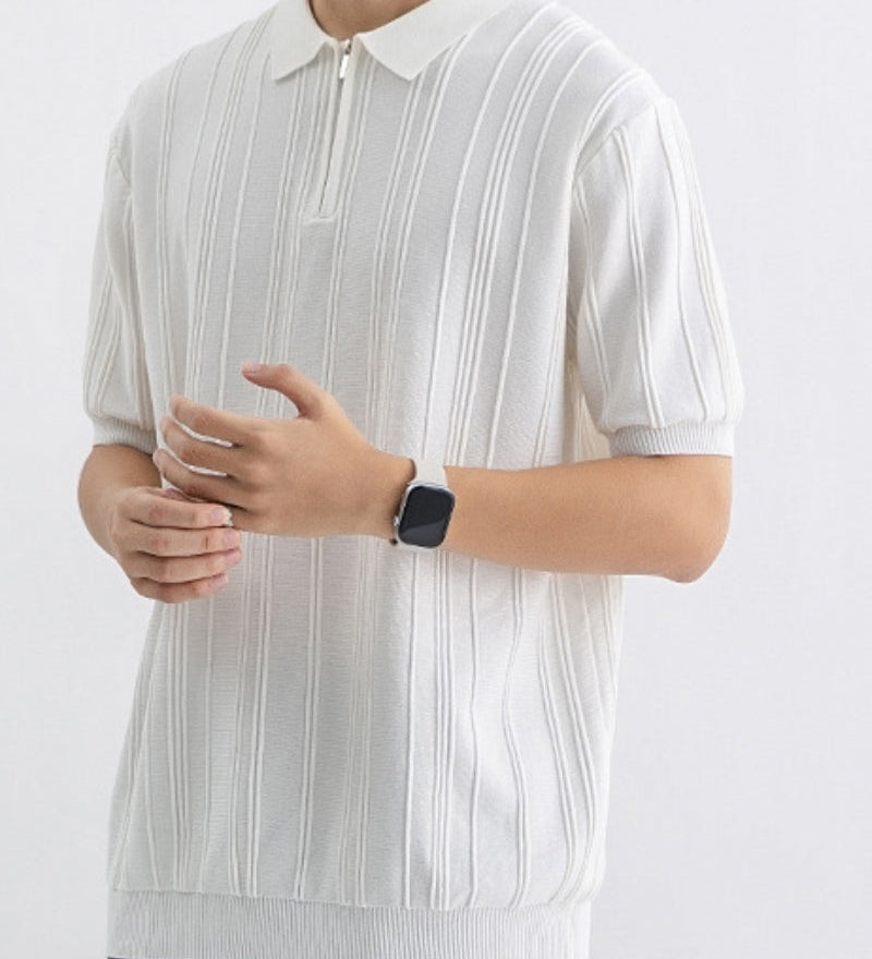 Signature Zip Polo